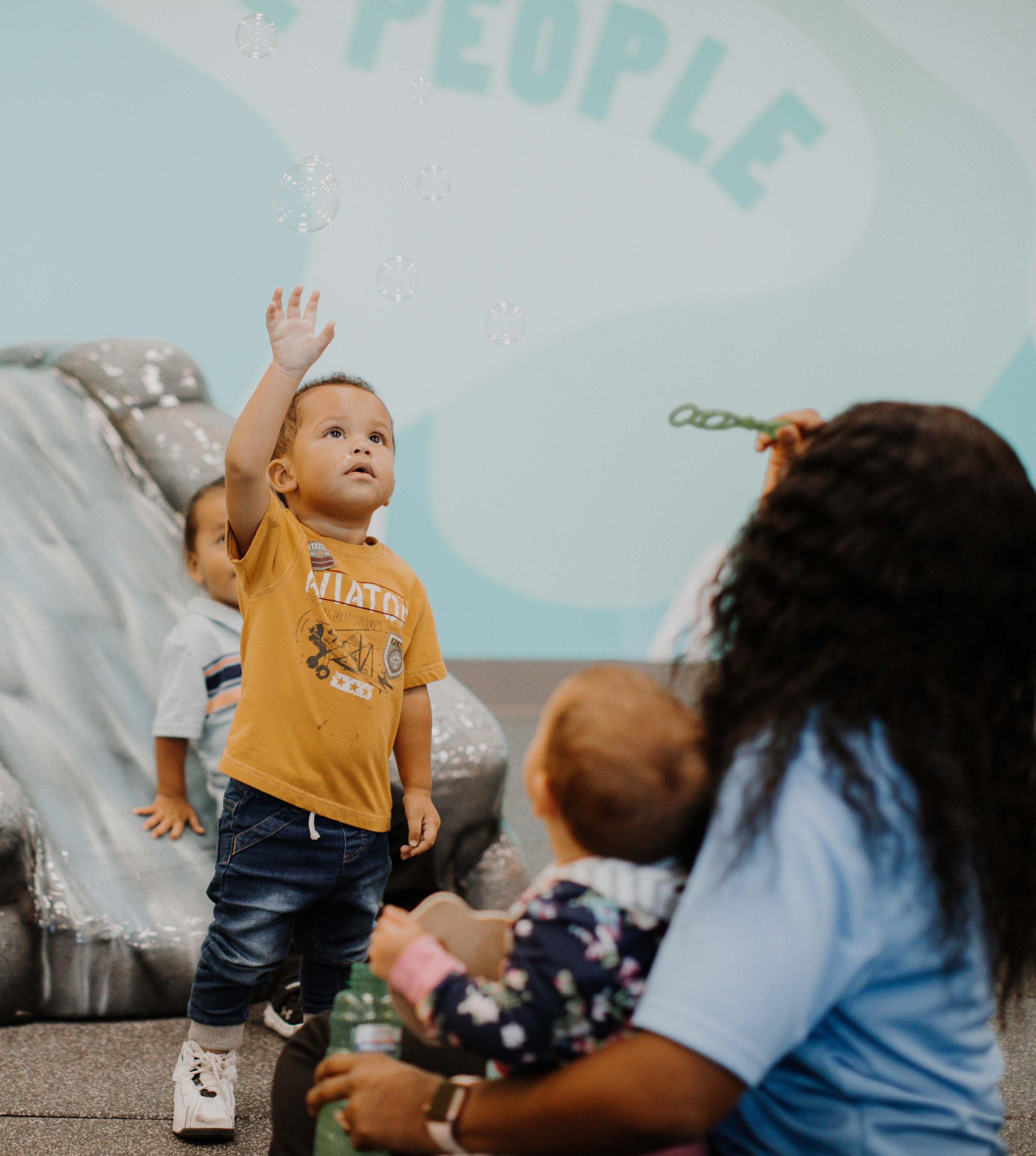 A child experiencing a Christian childhood learning center Near Addison, TX